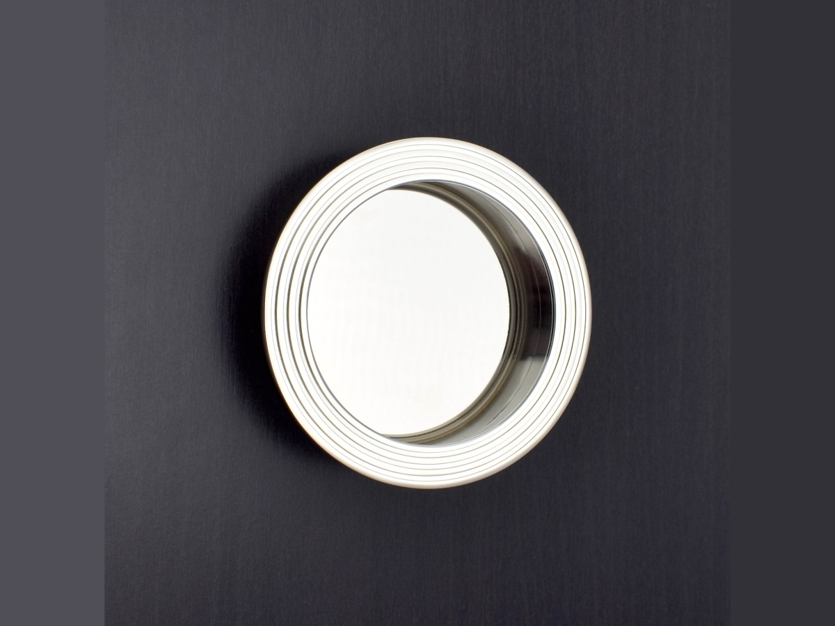 Дверная врезная ручка Croft 2540RD полированный хром