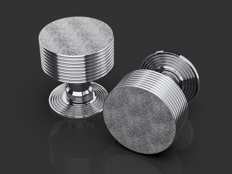 Дверная ручка-кноб Oliver Knights Hutch DK полированный никель