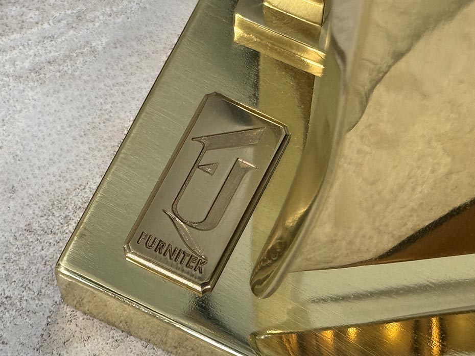 Каминный набор FURNITEK FG-05020 полированная латунь