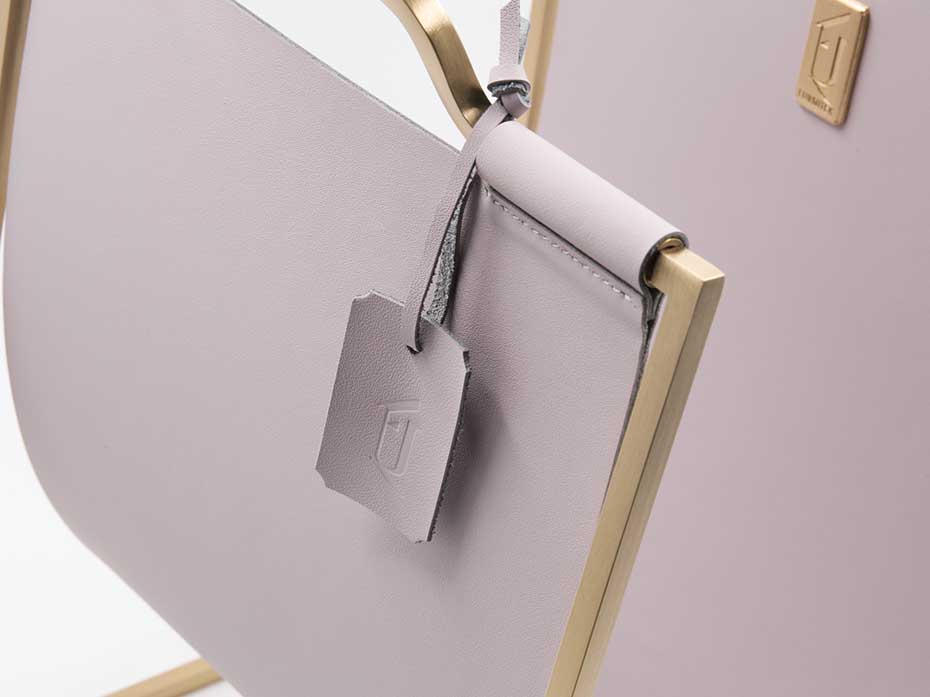 Подставка под сумки FG-172 матовая латунь