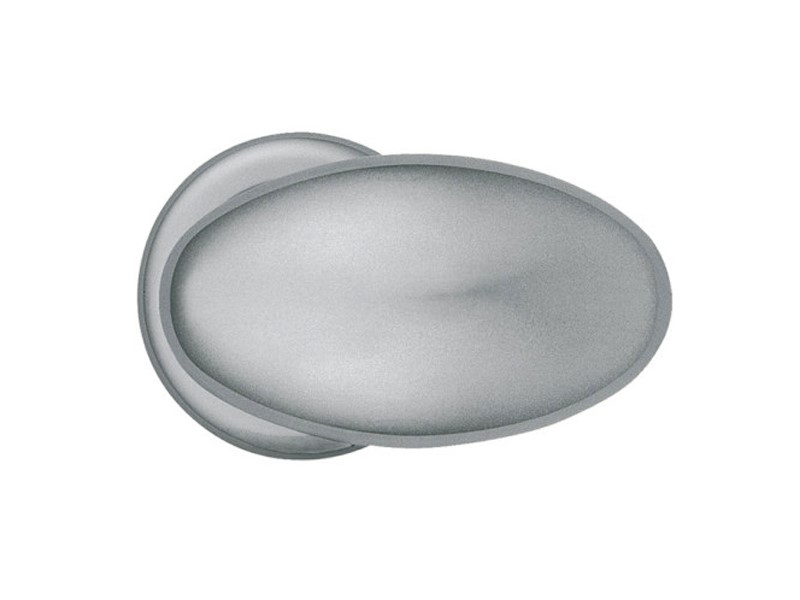 Дверная ручка на розетке Enrico Cassina STEFANIA 3000 матовый хром