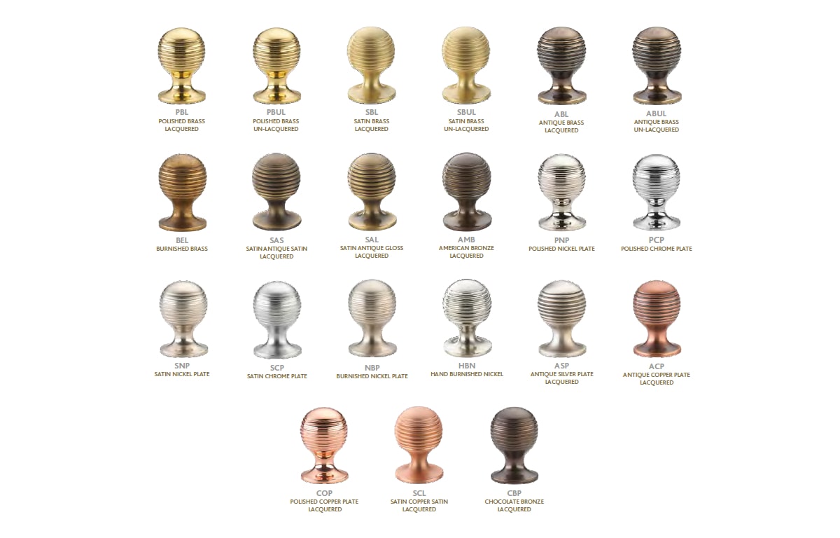 Мебельная ручка-кноб Armac Martin Bromford бронза