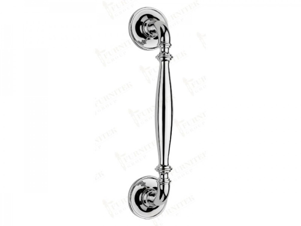 Дверная ручка-скоба Frank Allart 1911 полированный хром