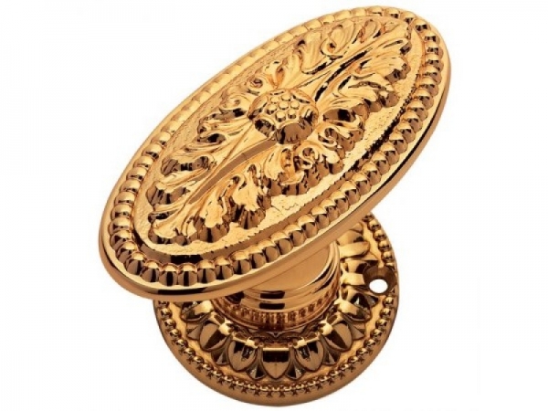 Дверная ручка-кноб Enrico Cassina C25901 золото 24к