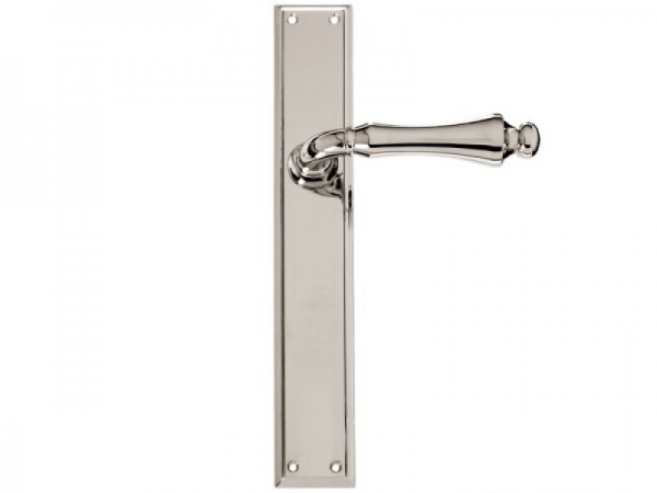 Дверная ручка на планке Enrico Cassina DORA C16210 полированный никель