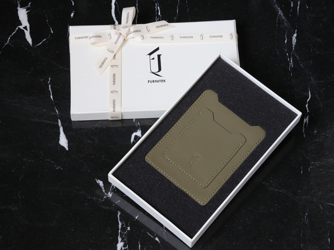 Обложка кожаная для автодокументов FURNITEK модель FG-0203012 в подарочной коробке