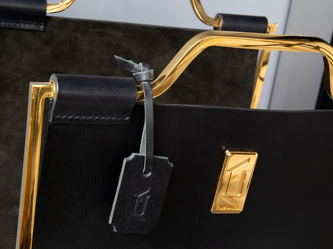 Подставка под сумки большая FG-12032БП позолота