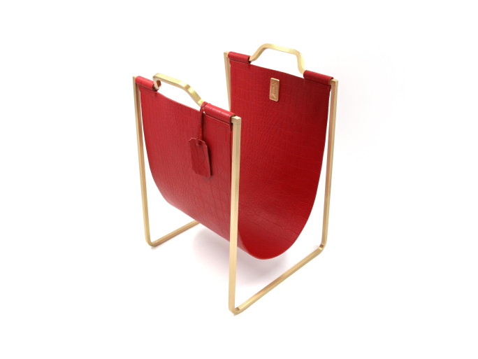 Подставка под сумки FG-126 матовая латунь