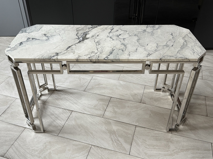 Консоль из латуни FURNITEK Ar-Deco FG-204 полированная нержавейка