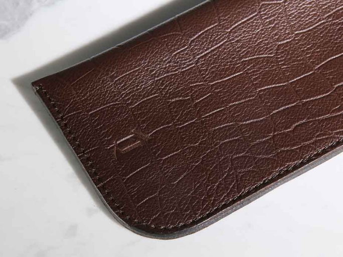 Футляр для очков FURNITEK FG-01017 из натуральной кожи