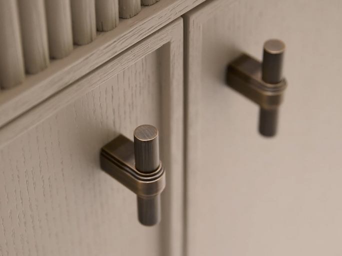 Мебельная ручка-скоба Armac Martin Gaumont 278 мм матовая бронза