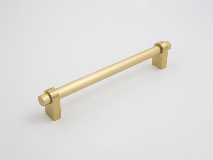 Мебельная ручка-скоба Armac Martin Arbar 254мм матовая латунь