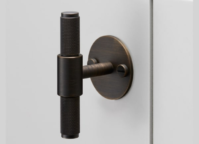 Т-образная ручка Buster & Punch UK-TB-HP-SM-C матовая бронза